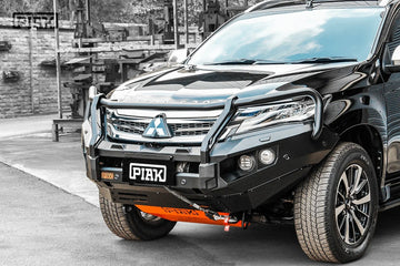 Piak Elite Post Bull Bar to suit Mitsubishi Pajero Sports QE(10/2016 to 7/2020) - Brixton 4x4 - Buy Online Now!